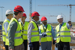 Visit of the South African Science Delegation to ESS